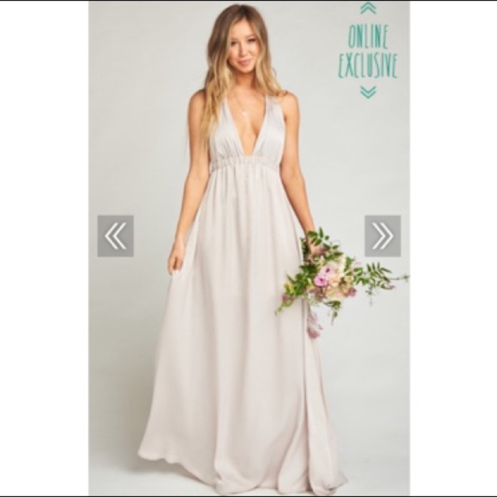 Show me the ring crisp Ava Maxi dress
